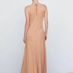 Robe à Empiècement Plissé 16 Robe à Empiècement Plissé -Promos Chaudine Magasin 57040750 33 R