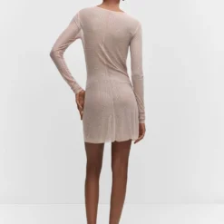 Robe Maille Filet Détail Cristal 10 Robe Maille Filet Détail Cristal -Promos Chaudine Magasin 57041028 83 R