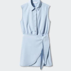 Robe Courte Cache-cœur -Promos Chaudine Magasin 57042507 TC B