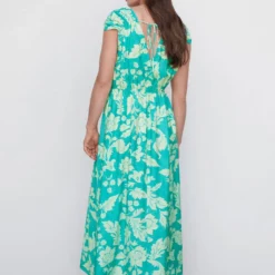 Robe Cache-cœur à Fleurs -Promos Chaudine Magasin 57042884 46 R