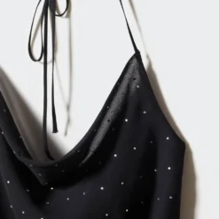 Robe Col Bénitier Strass -Promos Chaudine Magasin 57042889 99 D8