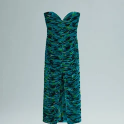 Robe Froncée Encolure Cœur -Promos Chaudine Magasin 57043276 46 B