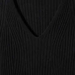 Robe Midi Maille Ceinture -Promos Chaudine Magasin 57043802 99 D8