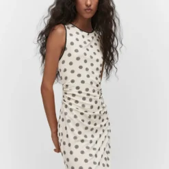 Robe Imprimée Ouverture Dos