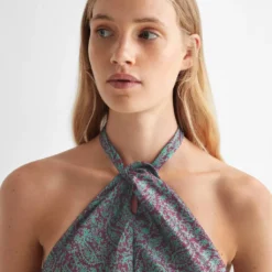 Robe Longue Imprimée -Promos Chaudine Magasin 57044423 76 D1