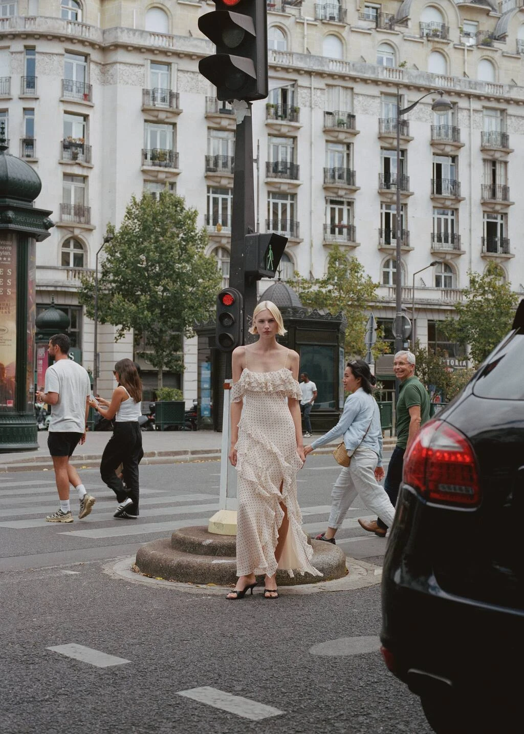 Robe à Pois à Volants 6 Robe à Pois à Volants – Image 6