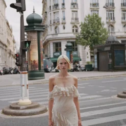 Robe à Pois à Volants 15 Robe à Pois à Volants -Promos Chaudine Magasin 57044432 02 D7