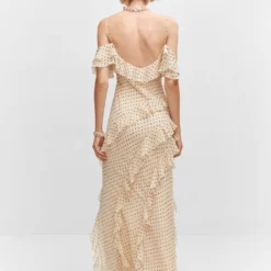 Robe à Pois à Volants 11 Robe à Pois à Volants -Promos Chaudine Magasin 57044432 02 R