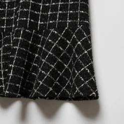 Robe Tweed Bas Volanté -Promos Chaudine Magasin 57045797 99 D8