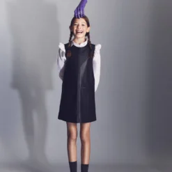 Robe Effet Cuir -Promos Chaudine Magasin 57045959 99 D5