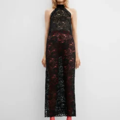 Robe Dentelle Emmanchures Américaines