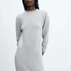 Robe Maille Col Montant -Promos Chaudine Magasin 57047726 91