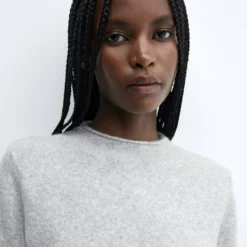 Robe Maille Col Montant -Promos Chaudine Magasin 57047726 91 D1