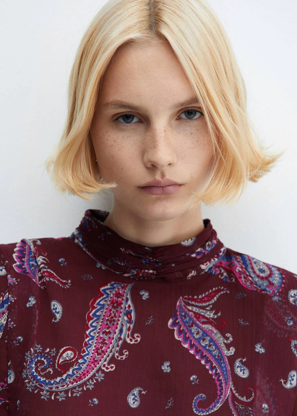 Robe Fluide En Imprimé Cachemire 4 Robe Fluide En Imprimé Cachemire – Image 4