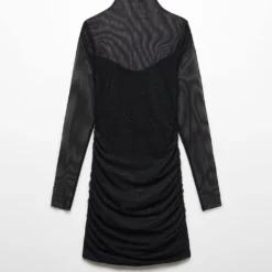 Robe Drapée Brillante -Promos Chaudine Magasin 57047732 99 B