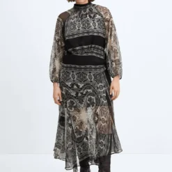 Robe Base Asymétrique -Promos Chaudine Magasin 57047756 99 D3