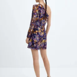 Robe Imprimée épaules Dénudées 8 Robe Imprimée épaules Dénudées -Promos Chaudine Magasin 57048268 65 R