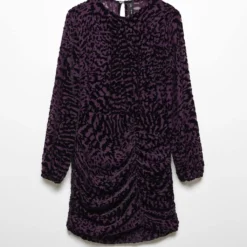 Robe Semi-transparente Velours 13 Robe Semi-transparente Velours -Promos Chaudine Magasin 57048270 99 B