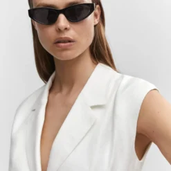 Robe 100 % Lin Revers 9 Robe 100 % Lin Revers -Promos Chaudine Magasin 57050010 02 D1