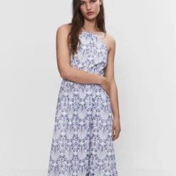 Robe Brodée Emmanchures Américaines