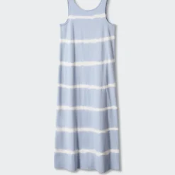 Robe Longue Rayures -Promos Chaudine Magasin 57050124 50 B