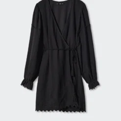 Robe Texturée Broderies 13 Robe Texturée Broderies -Promos Chaudine Magasin 57050179 99 B