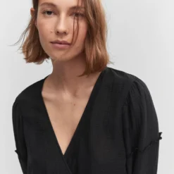 Robe Texturée Broderies 10 Robe Texturée Broderies -Promos Chaudine Magasin 57050179 99 D1