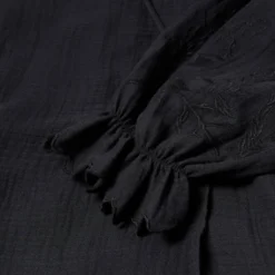 Robe Texturée Broderies 12 Robe Texturée Broderies -Promos Chaudine Magasin 57050179 99 D8