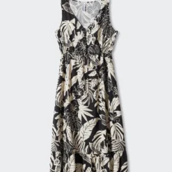 Robe Imprimée à Nœud -Promos Chaudine Magasin 57050245 99 B