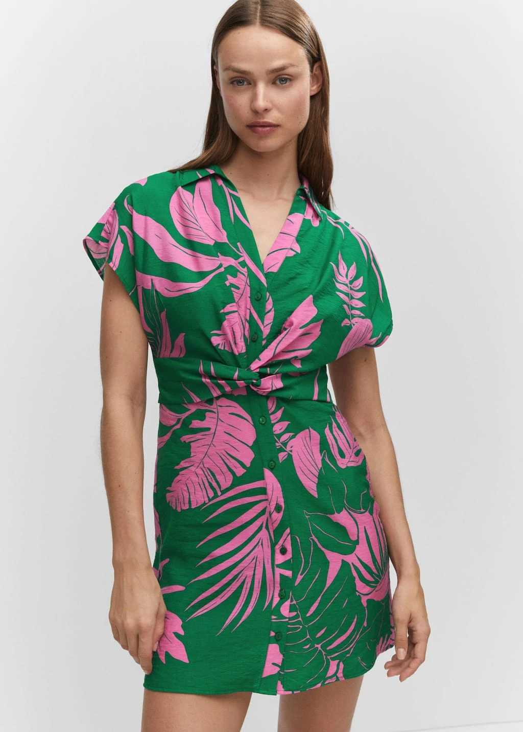 Robe Chemise Tropicale 10 Robe Chemise Tropicale â Image 10
