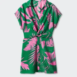 Robe Chemise Tropicale 29 Robe Chemise Tropicale -Promos Chaudine Magasin 57050249 43 B