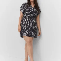 Robe Chemise Tropicale 20 Robe Chemise Tropicale -Promos Chaudine Magasin 57050249 99 D4