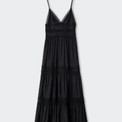 Robe Empiècements Dentelle 17 Robe Empiècements Dentelle -Promos Chaudine Magasin 57050268 99 B