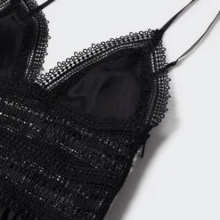 Robe Empiècements Dentelle 16 Robe Empiècements Dentelle -Promos Chaudine Magasin 57050268 99 D8