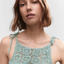 Robe Empiècements Crochet 10 Robe Empiècements Crochet -Promos Chaudine Magasin 57050284 43 D1