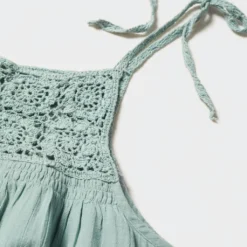 Robe Empiècements Crochet 12 Robe Empiècements Crochet -Promos Chaudine Magasin 57050284 43 D8