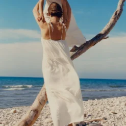 Robe Longue Empiècement Crochet -Promos Chaudine Magasin 57050306 02 D6