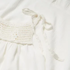 Robe Longue Empiècement Crochet -Promos Chaudine Magasin 57050306 02 D8