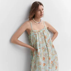 Robe Longue à Fleurs -Promos Chaudine Magasin 57050307 45 D2