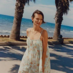 Robe Longue à Fleurs -Promos Chaudine Magasin 57050307 45 D6