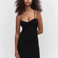 Robe Maille Encolure Cœur