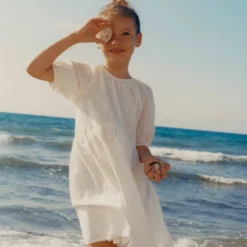 Robe Imprimée Brodée