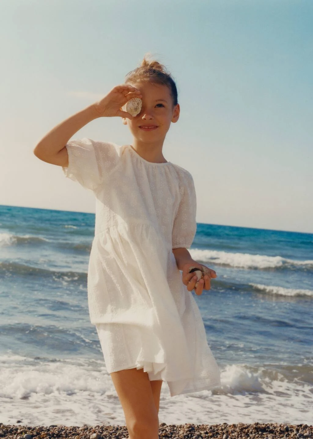 Robe Imprimée Brodée