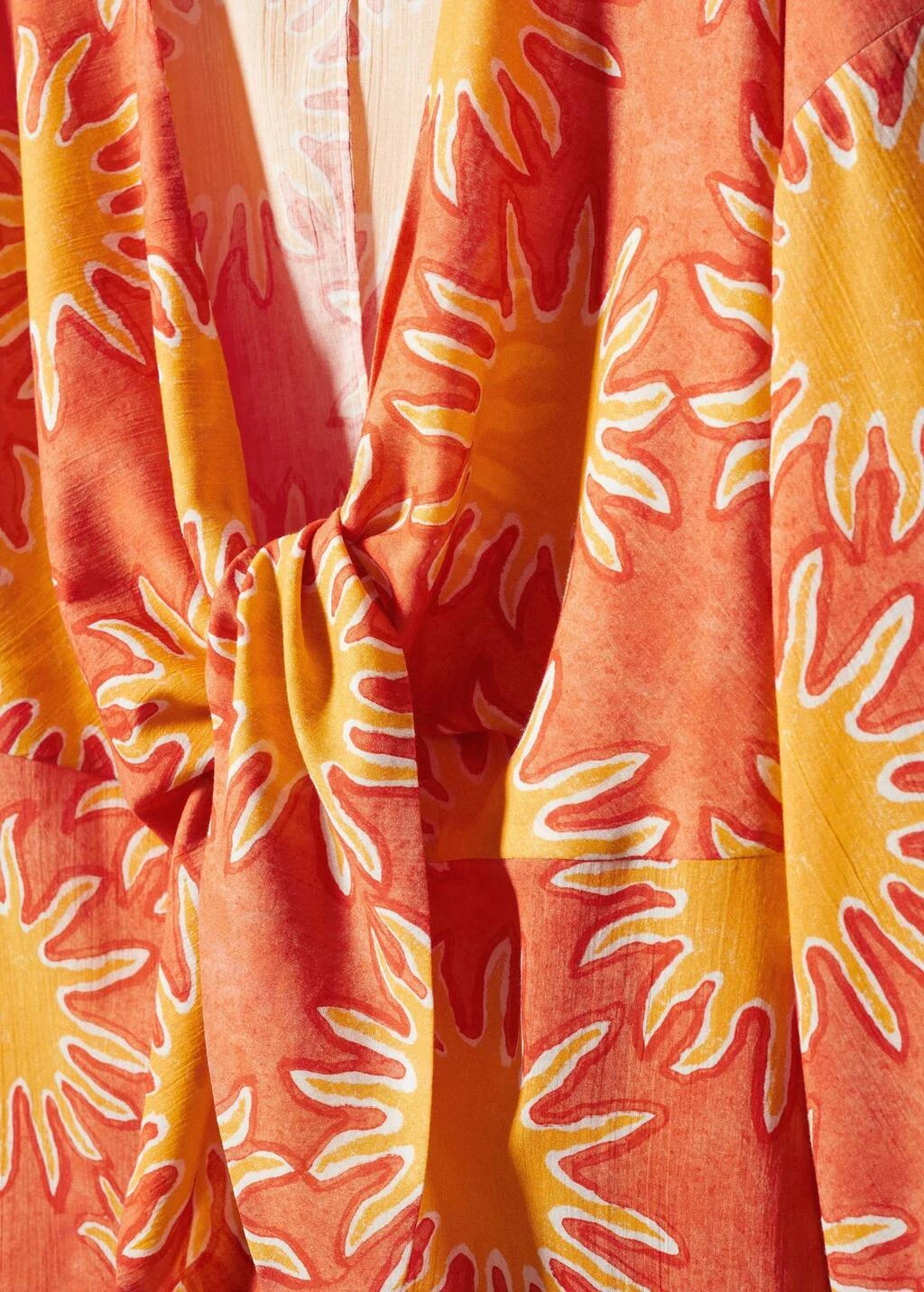 Robe Imprimée Détail Nœud 7 Robe Imprimée Détail Nœud – Image 7