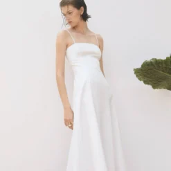 Robe Midi Détail Dos -Promos Chaudine Magasin 57050480 02 D6