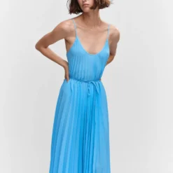 Robe Plissée Cordon -Promos Chaudine Magasin 57050483 50