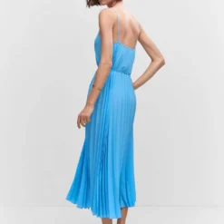 Robe Plissée Cordon -Promos Chaudine Magasin 57050483 50 R