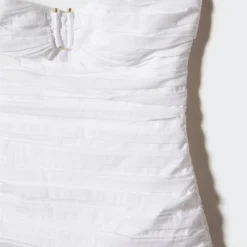 Robe Drapée Détail Métallique -Promos Chaudine Magasin 57050484 02 D8