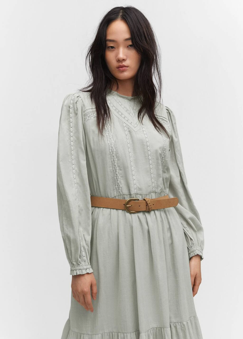 Robe Longue Détail Dentelle 1 Robe Longue Détail Dentelle