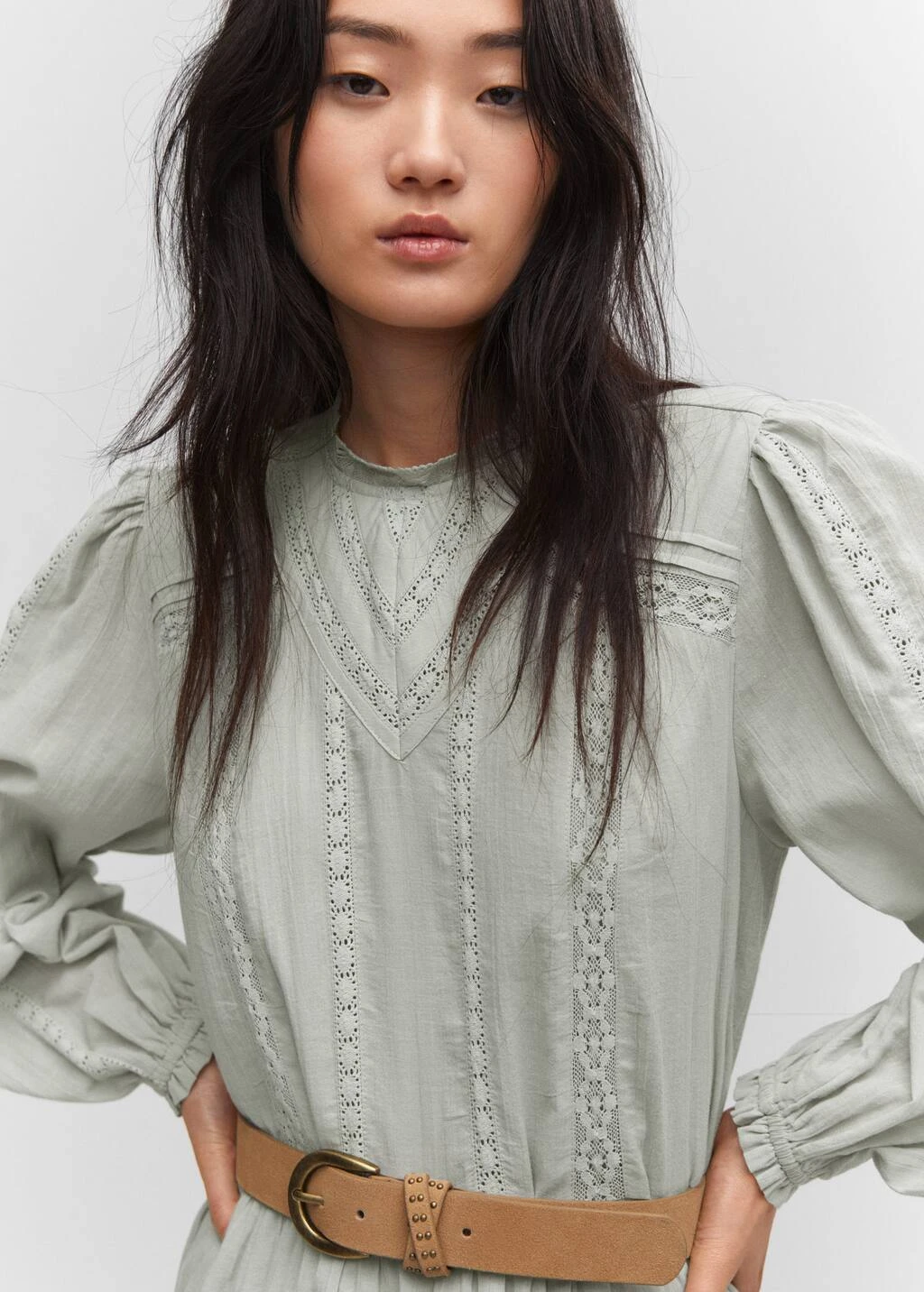 Robe Longue Détail Dentelle 4 Robe Longue Détail Dentelle – Image 4